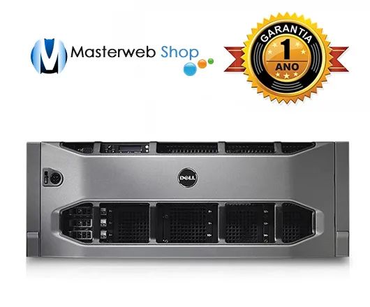 Servidor Dell R910 - 4x Deca - 512GB - 2.4TB de HD SAS