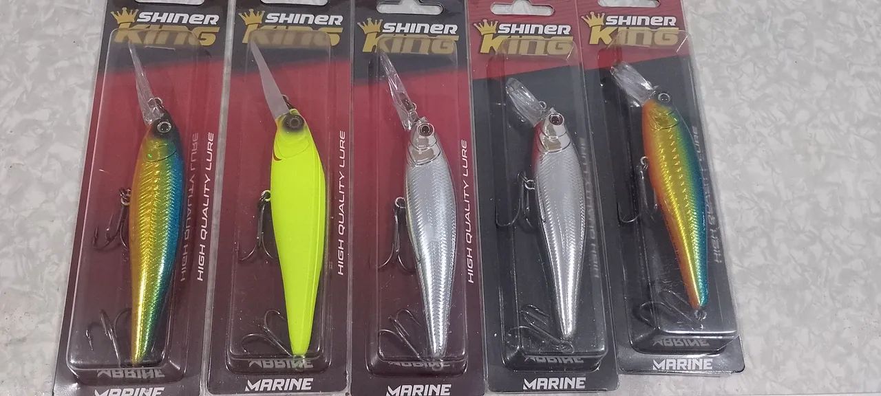 Iscas de Pesca Shiner King - Diversas Cores