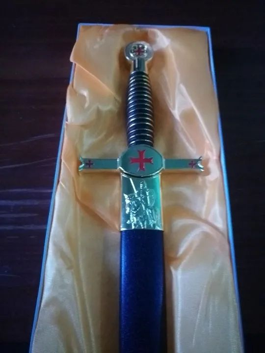 Adaga Templária em aço inox  - Foto 2