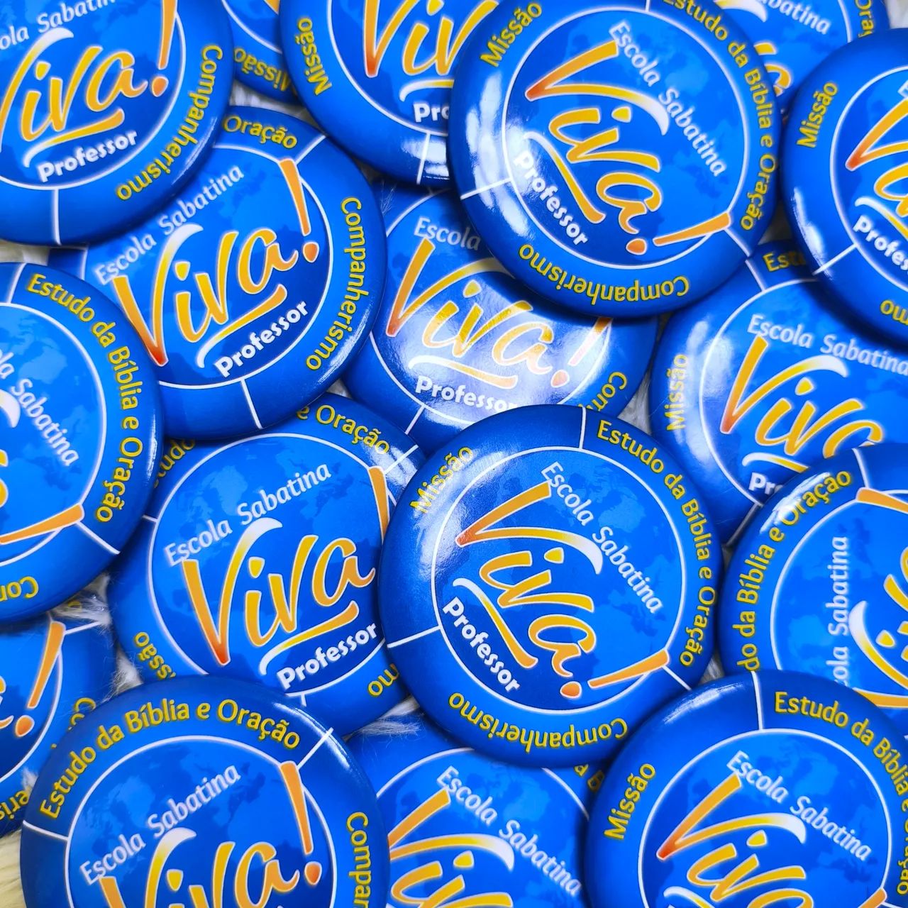 Bottons Personalizado Bottons Escola Sabatina Viva