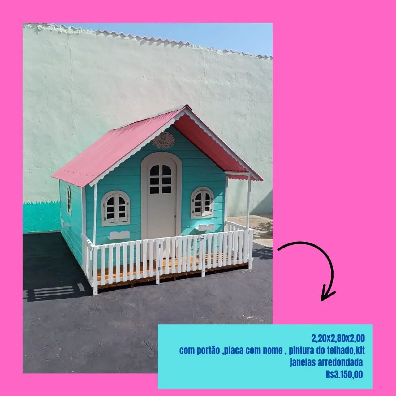 Casas infantis de jardim  - Foto 4