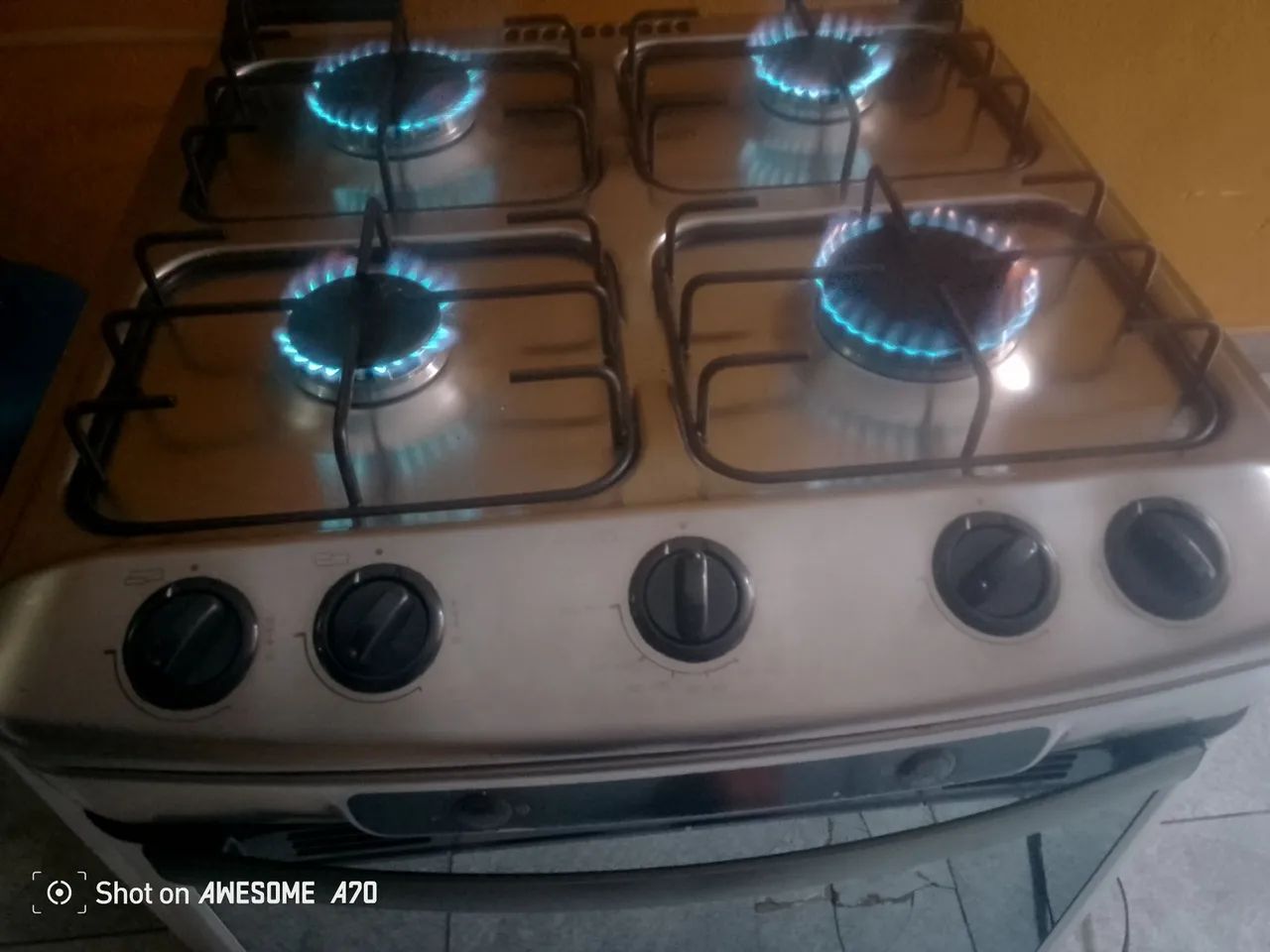 Fogão 4 Bocas com Forno Brastemp ( descrição é bom ler) - Foto 4