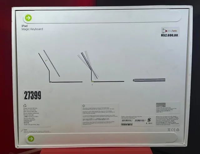 Apple Magic Keyboard - iPad Air 13" M3 - US English - MDFW4LL/A - Produto Novo - Foto 2