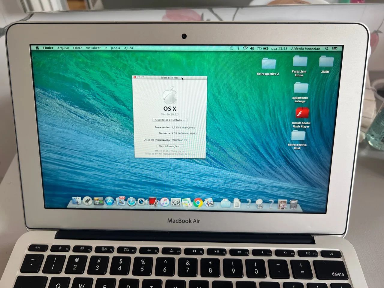 MacBook Air 2011 Core I5 4G - Foto 2
