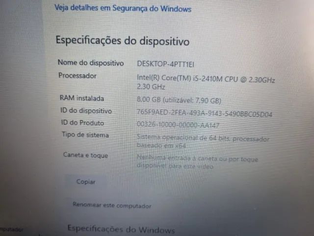 Notebook Dell Latitude E5520 - (i5 - 2a Geração) - (96SB9S1) - Foto 4