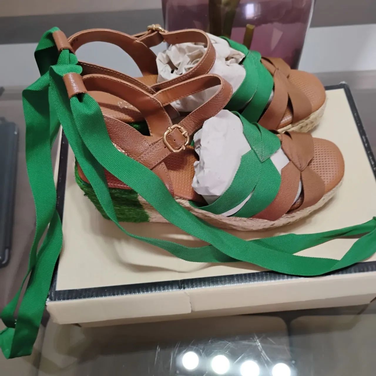 sandália Orcade linha conforto n.36 nova - Foto 3