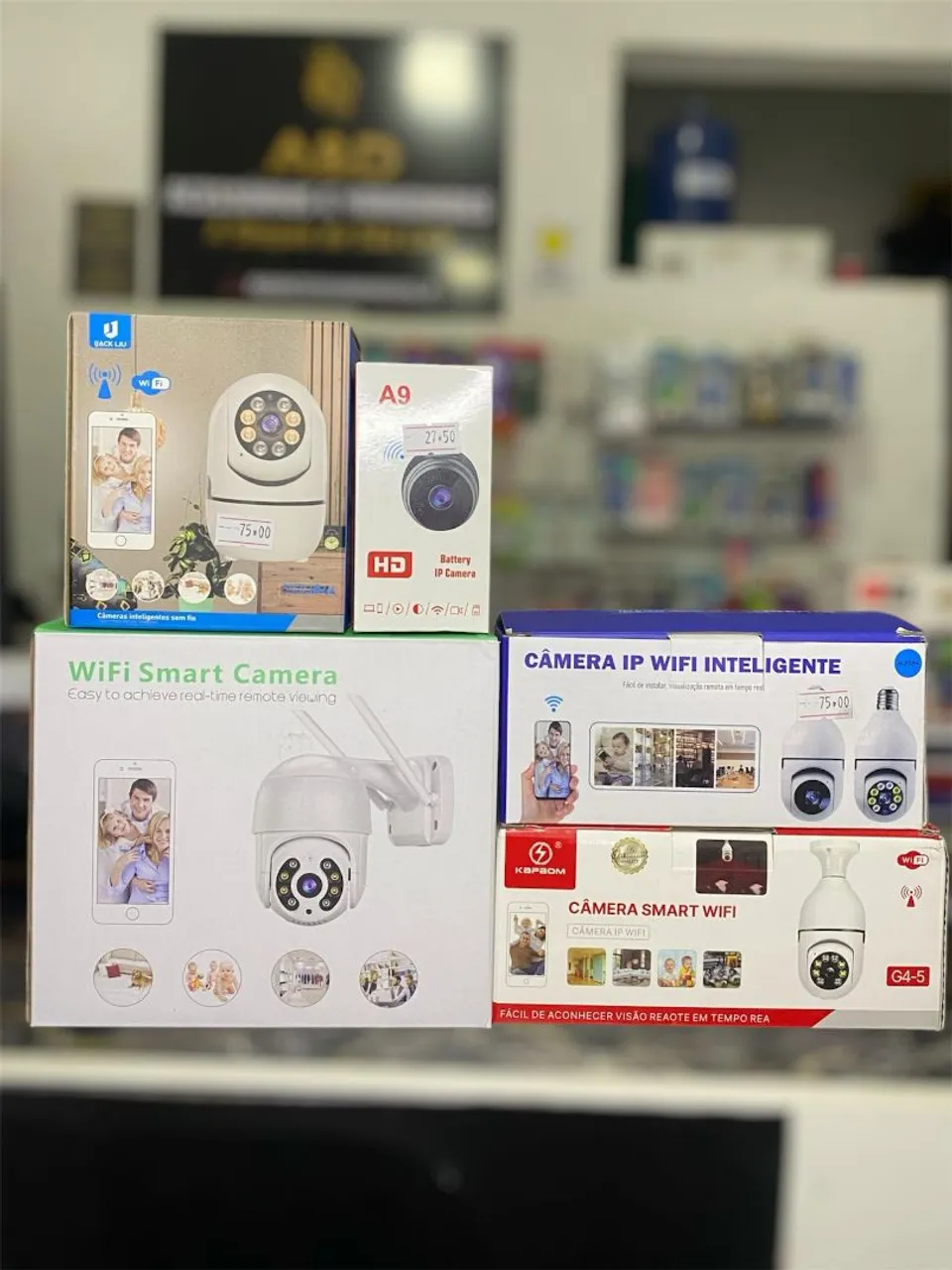 Câmera IP WiFi Inteligente - Segurança e Monitoramento