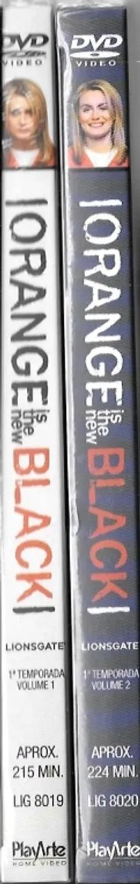 Kit DVD: Orange Is The New Black (vol. 1 & 2) dublado/legendado - Foto 2