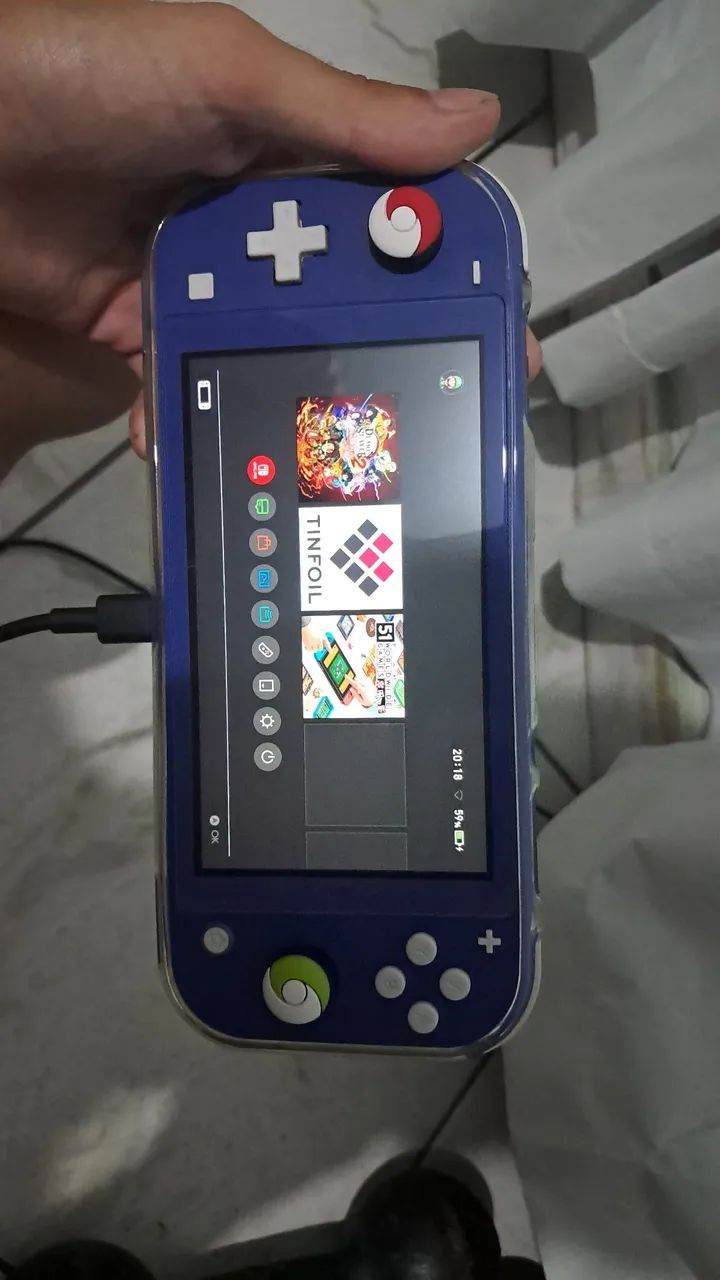 Nintendo switch lite desbloqueado 128gb Consoles de Vídeo Game