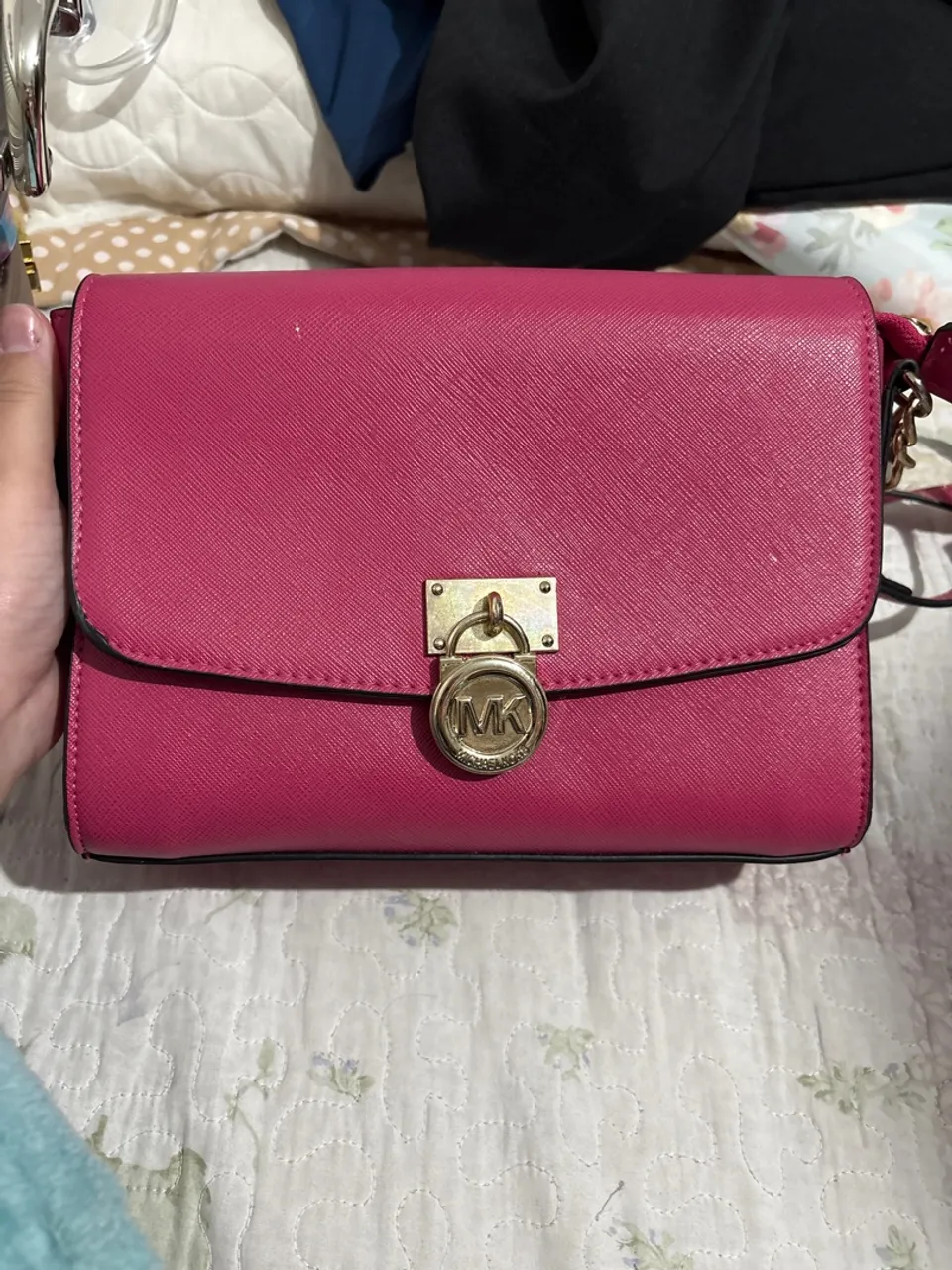 Bolsa Michael Kors Rosa Original