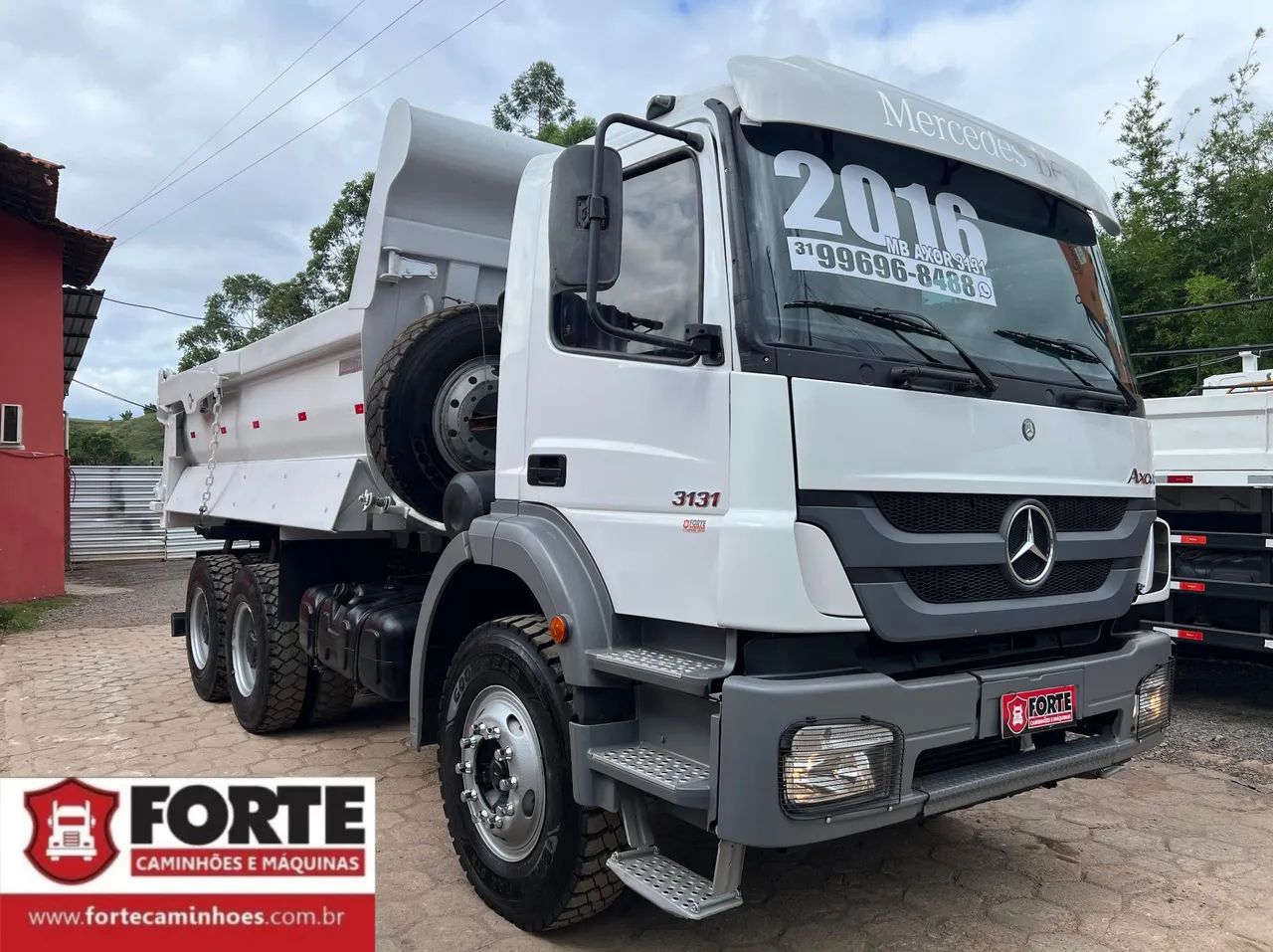 MB AXOR 3131 CAÇAMBA BASCULANTE 
