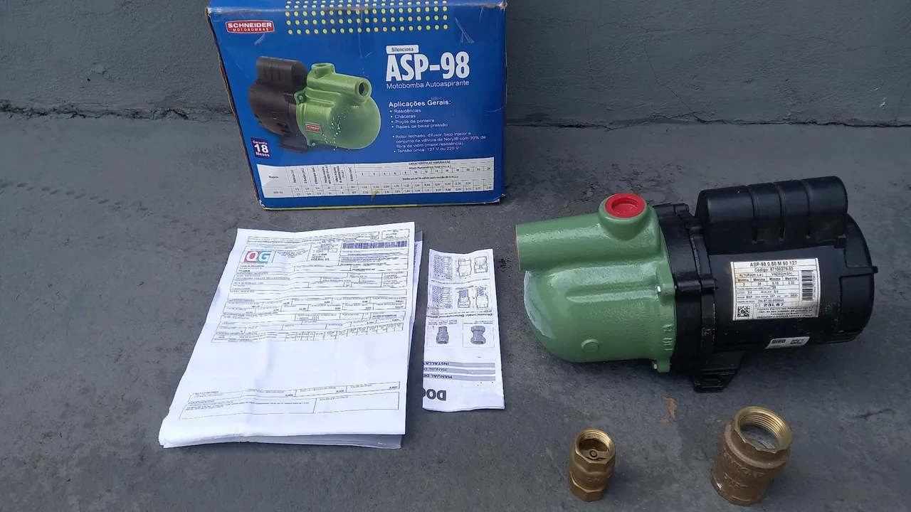 Motobomba Autoaspirante ASP-98 - Schneider