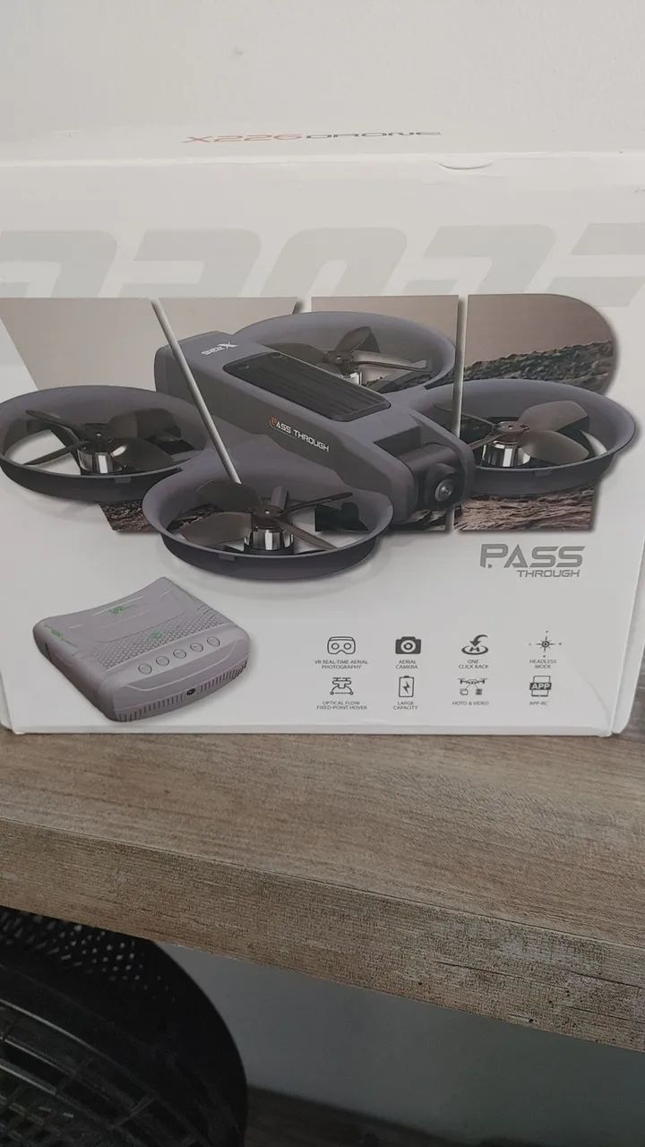 Drone X226 Pass Through com óculos 