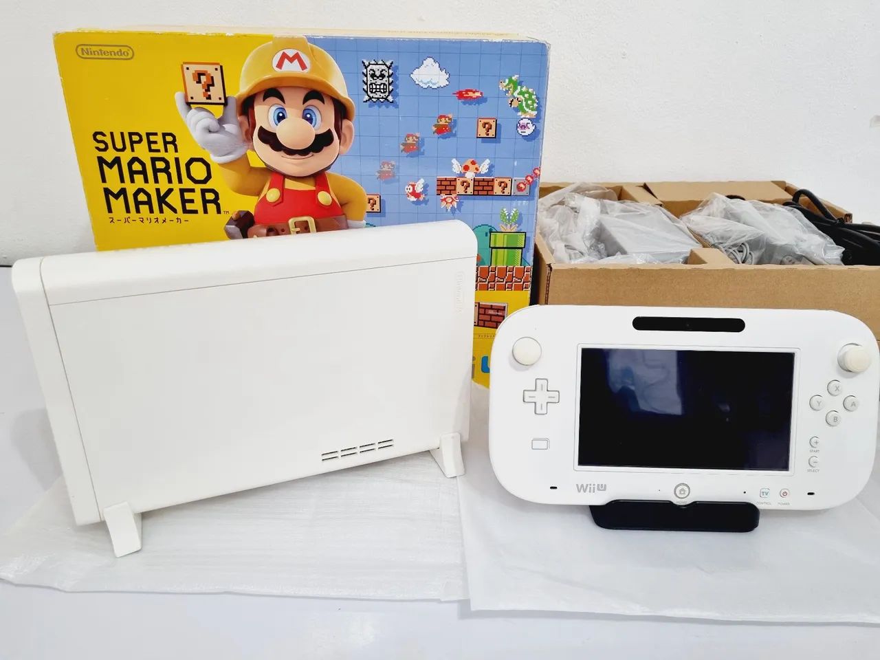 CONSOLE WII U SUPER MARIO MAKER Japonês - Foto 5