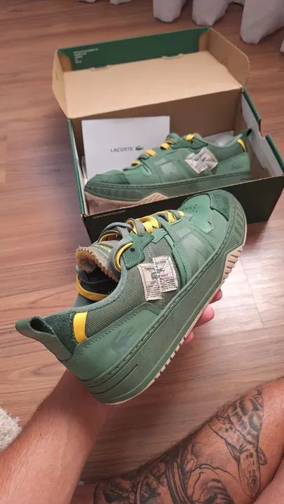 Tênis Lacoste L001 Original - Tamanho 40 - Excelente Estado - Foto 2