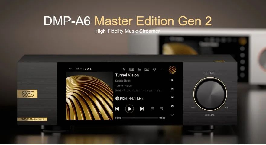 Eversolo DMP-A6 Master Edition Gen2 - Network Player, Streamer e DAC