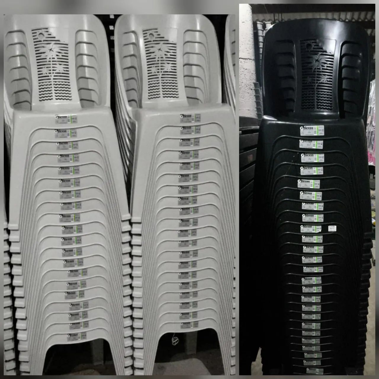 Cadeira de plástico gress