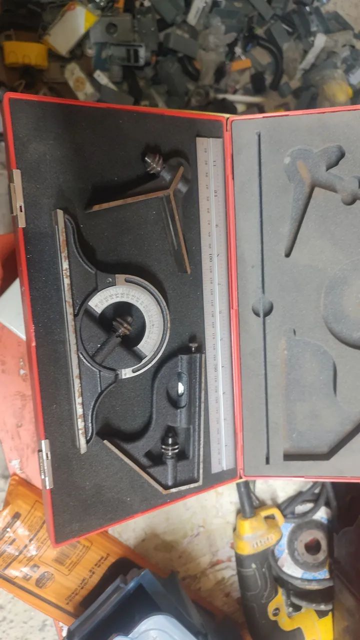Conjunto Combinado Starrett Com Cabeça E Lâmina De Y 12 - Foto 5