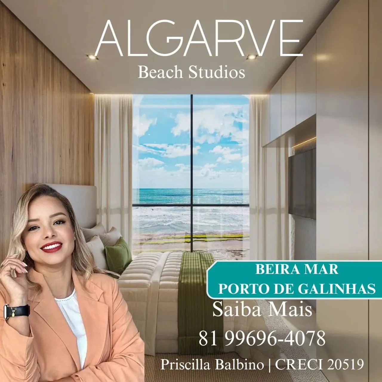 FLATS EM PORTO DE GALINHAS | PORTO ALGARVE | LUXO E CONFORTO À BEIRA MAR