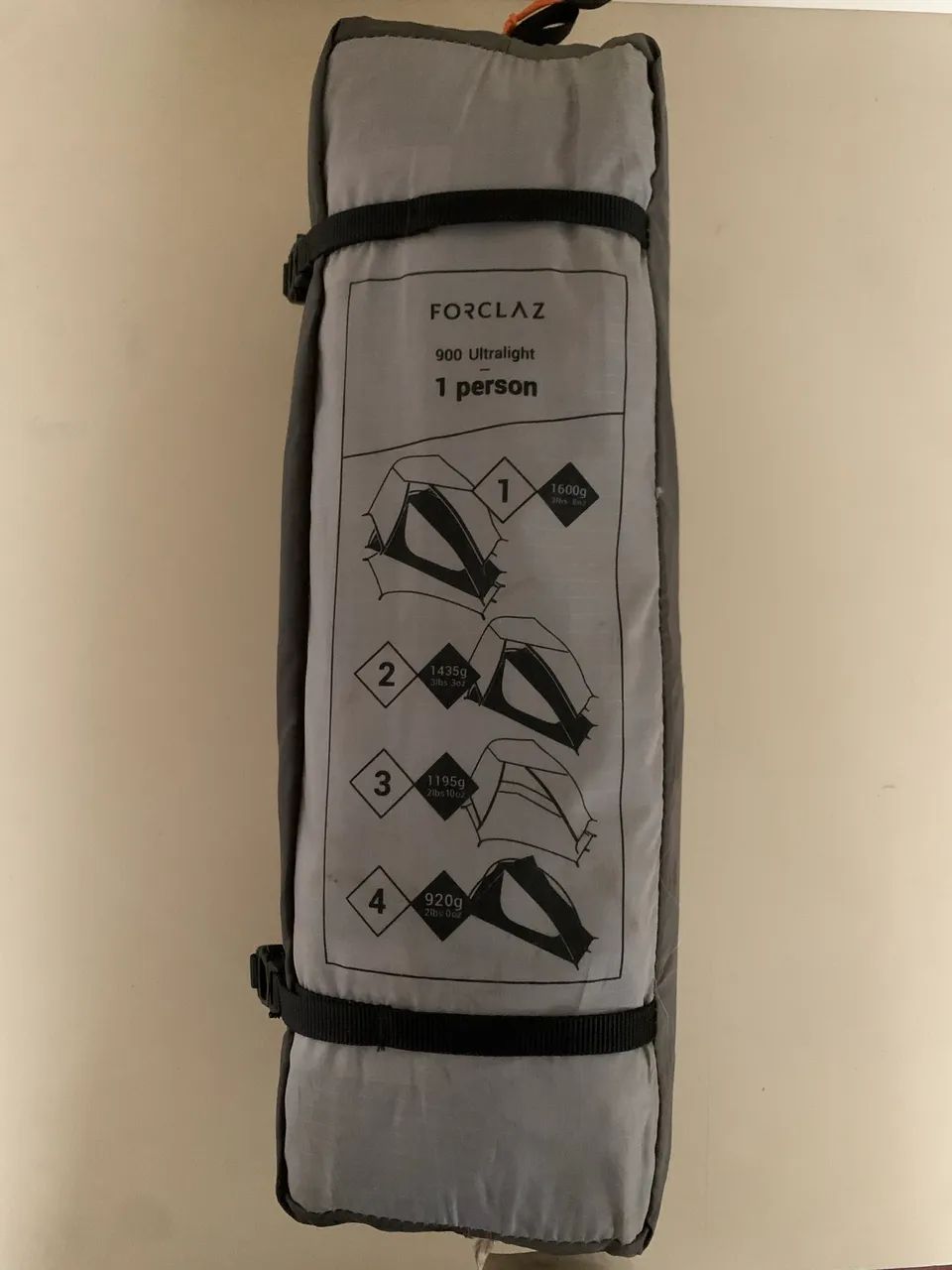 Barraca Forclaz 900 Ultalight 1 person - Foto 2