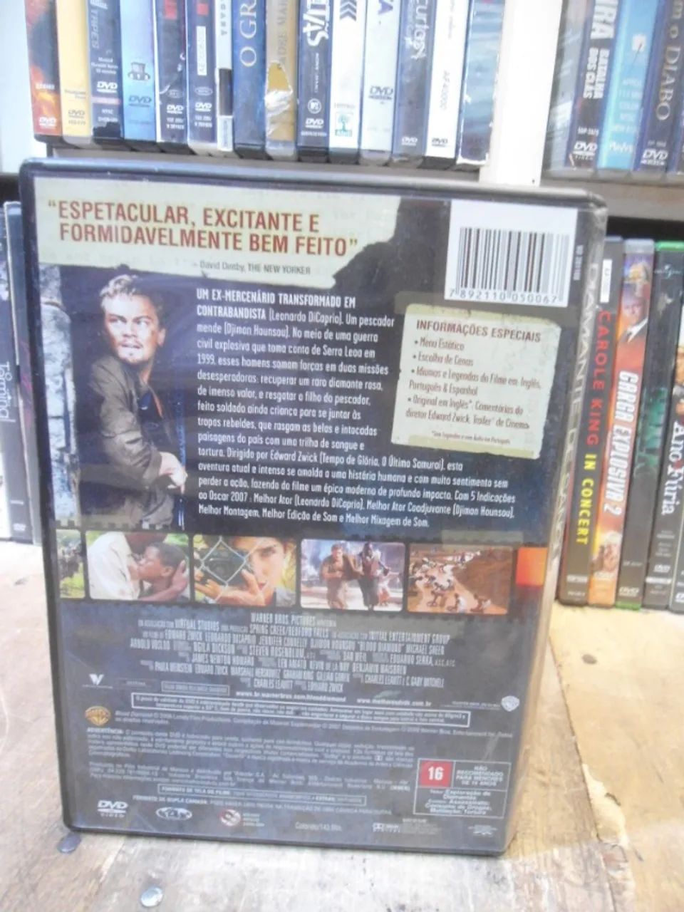Dvd - Diamante de Sangue - Leonardo DiCaprio - original  - Foto 3