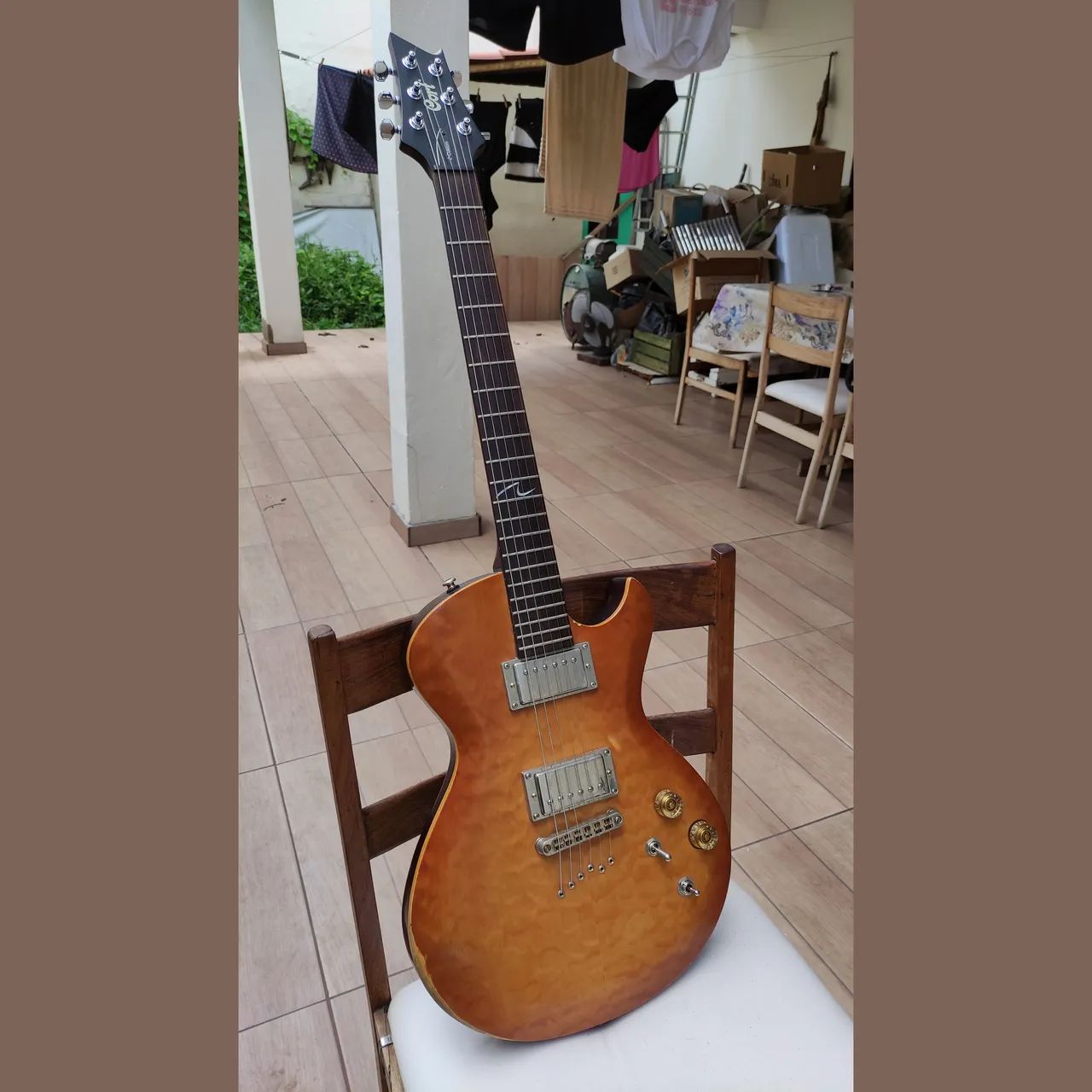 Guitarra Cort Les Paul Z-Custom (PRS) - Foto 3