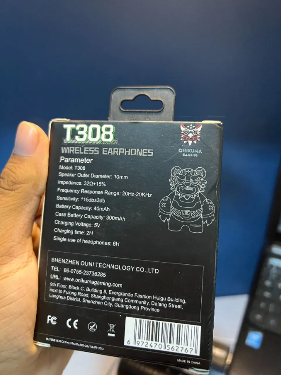 Fone de Ouvido Gamer ONIKUMA T308 TWS - Foto 6