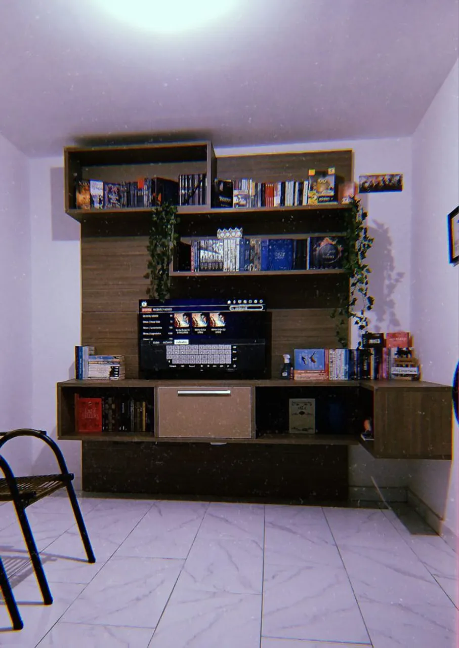 Rack com painel