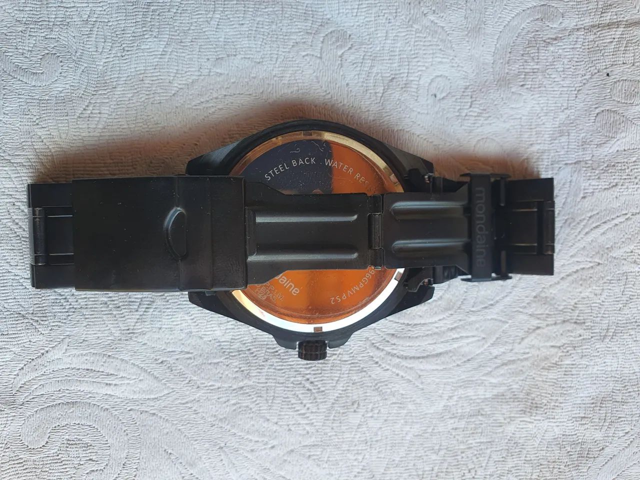 Relógio Mondaine Masculino Preto - Foto 2