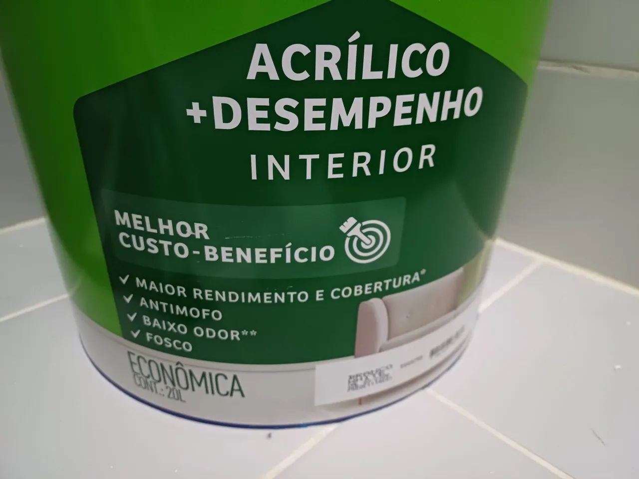 Tinta coral branca + rejunte + canaleta - Foto 4