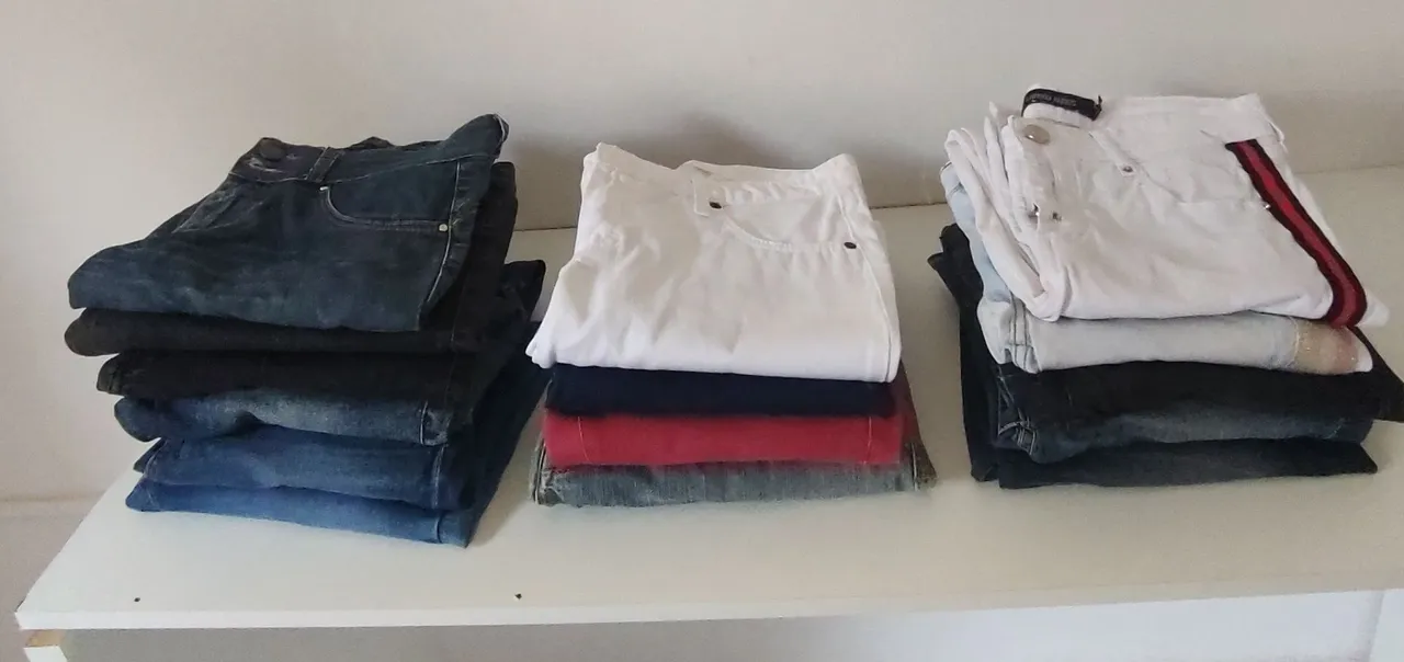 Calças jeans de marcas (ler o anúncio)
