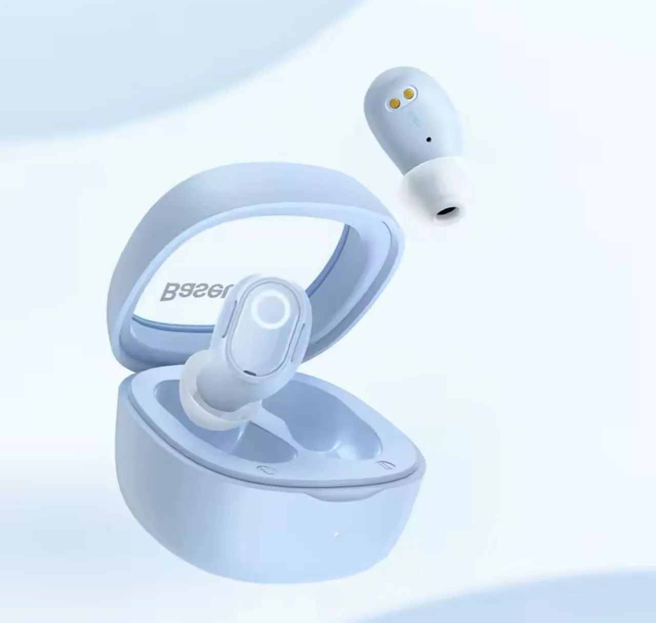 Fones de ouvido Baseus WM02 sem fio TWS Bluetooth 5.3 - Foto 2