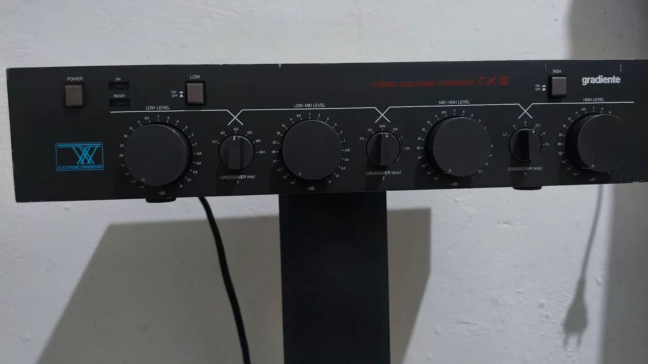 Gradiente CX-II Crossover de Áudio Vintage