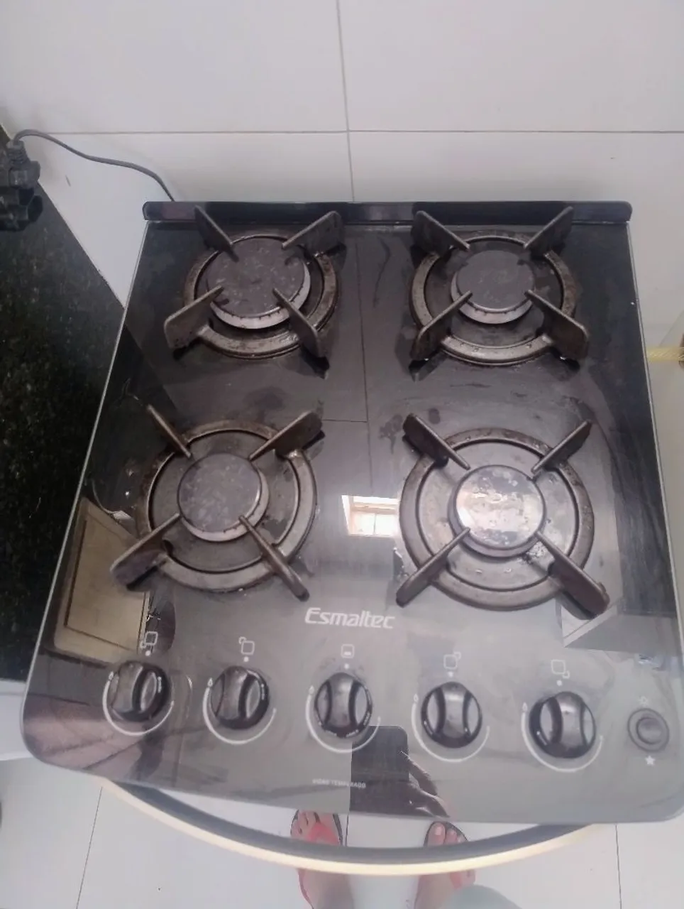 Cooktop Esmaltec 4 bocas