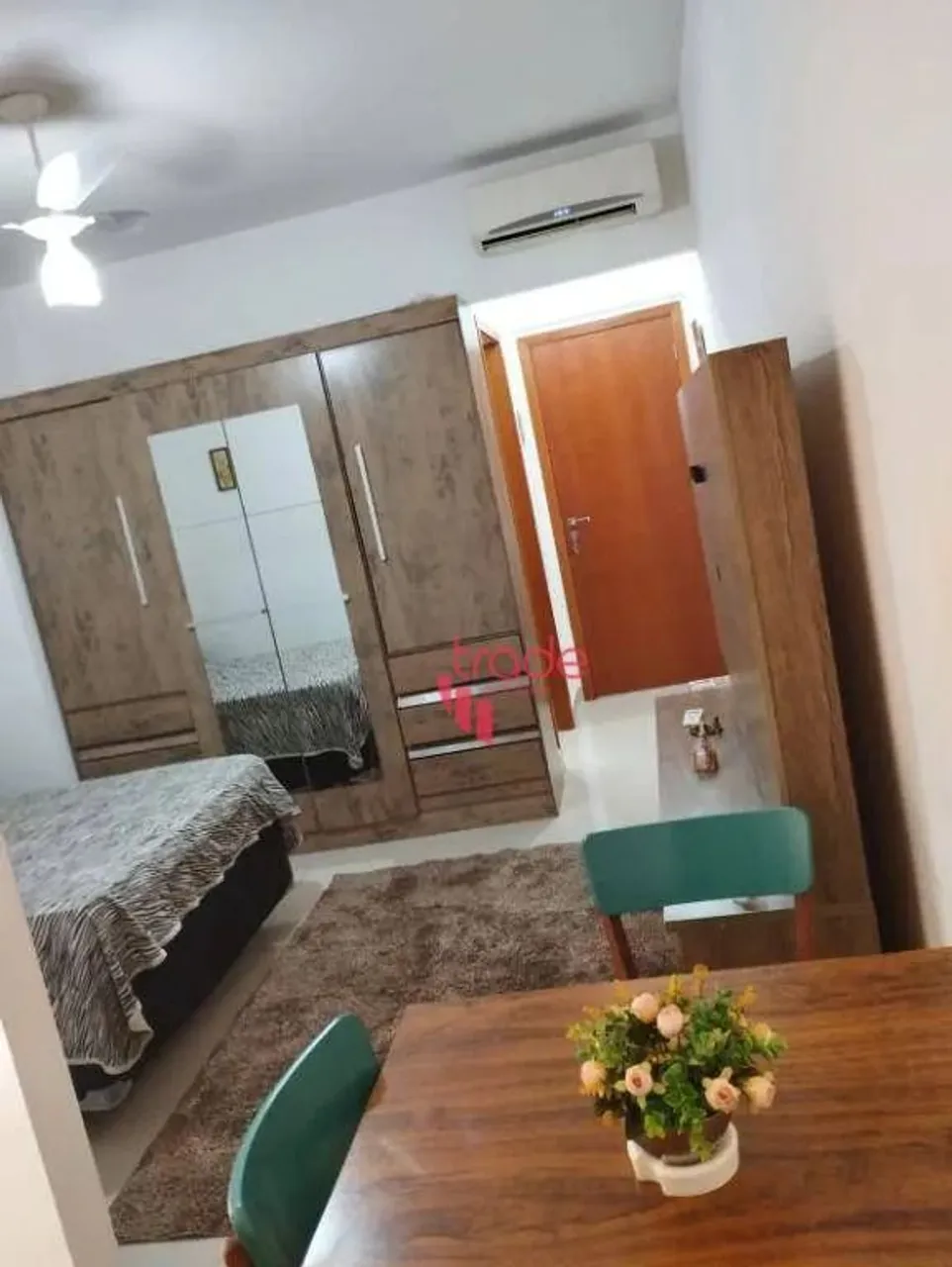 Apartamento tipo Studio Mobiliado para Locação de 01 Quarto no Bairro Ribeirânia em Ribeir