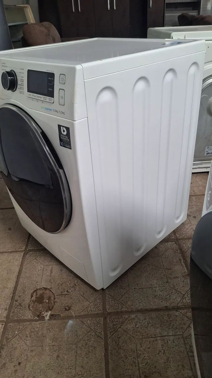 LAVA E SECA SAMSUNG 9KG SEMI-NOVA - Foto 2