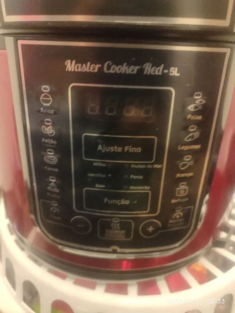 Panela Elétrica Mondial Master Cooker Red - 5L - Foto 2