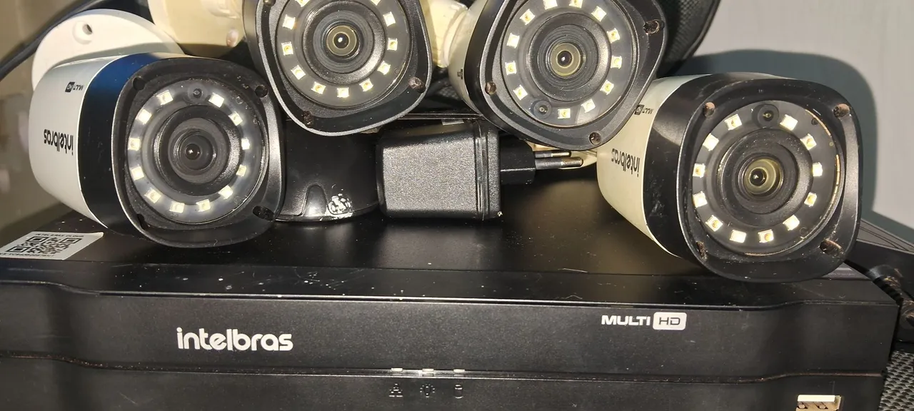 Kit câmeras intelbras USADOO, SOMENTE VENDA