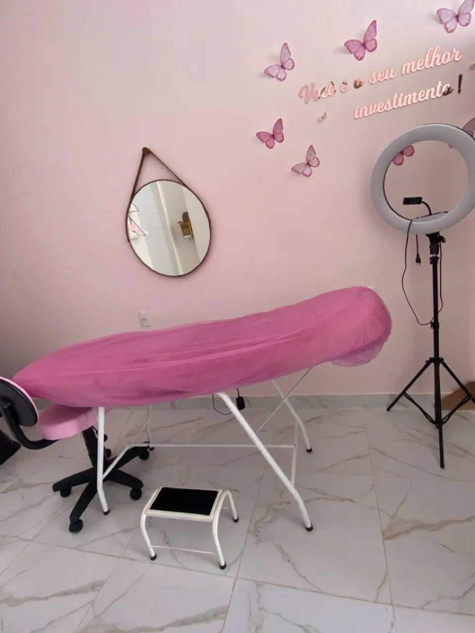 Espaço para esteticista mensal