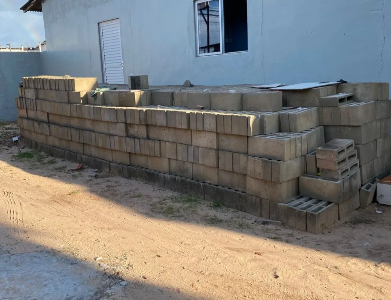 1.500 Blocos de concreto para construção