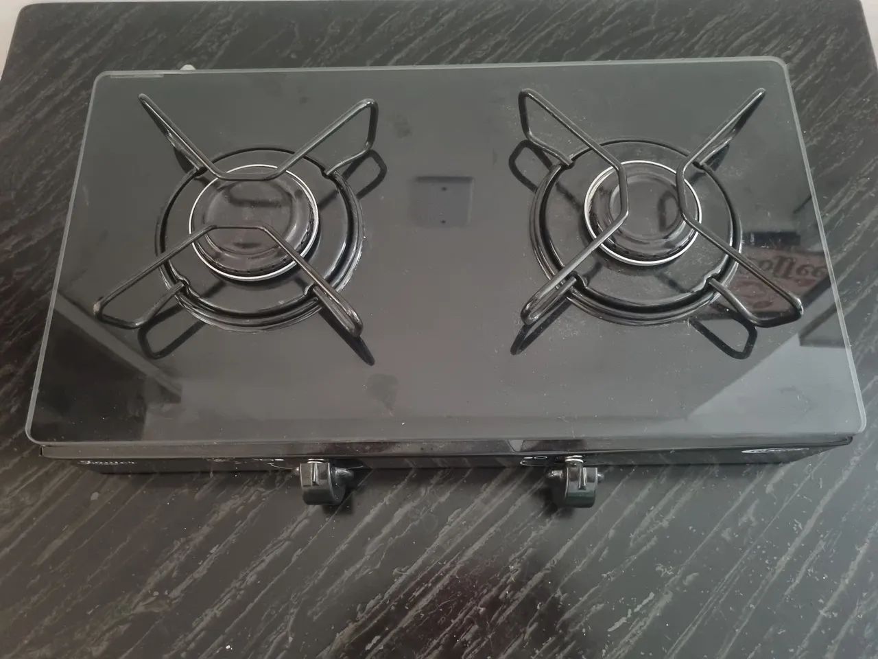 Fogão de Mesa Clarice Junior Glass 2 Bocas - Foto 3