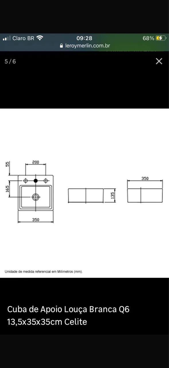 8 vasos Deca  , 6cubas Celite e 8 tampas de vasos em poliéster  - Foto 2