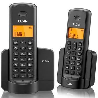 TELEFONE SEM FIO COM IDENTIFICADOR DE CHAMADA + RAMAL 