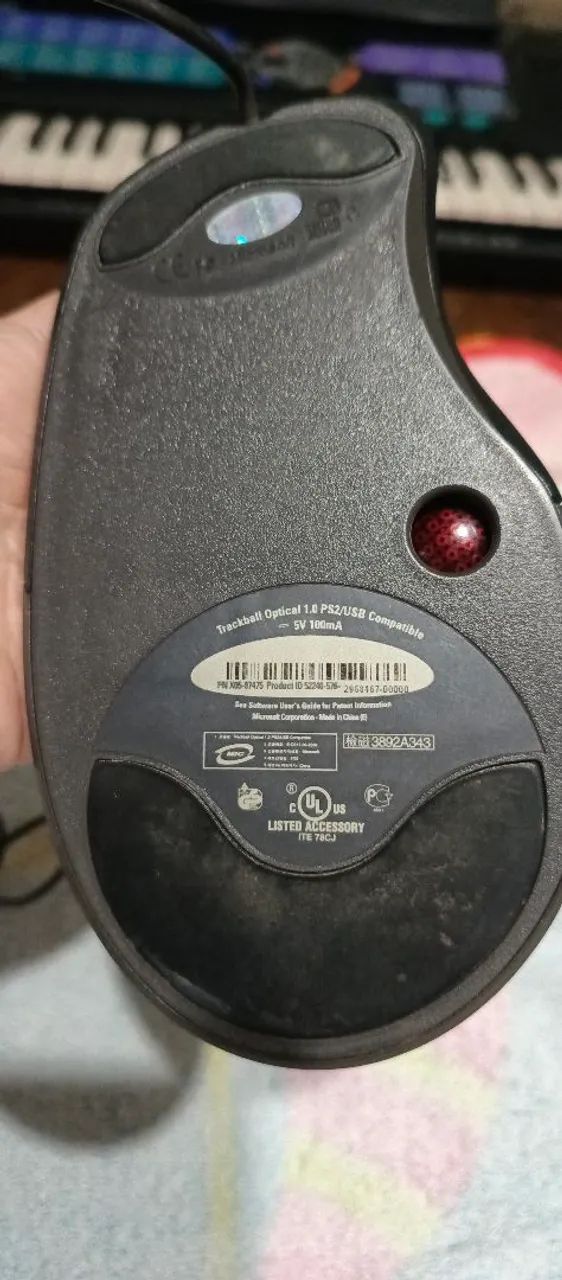 Mouse Microsoft Trackball (clássico) - Foto 4