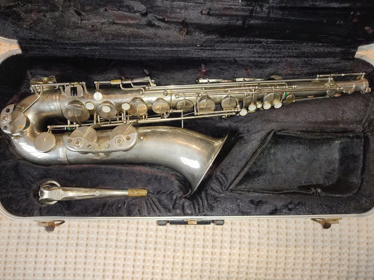 Saxofone Tenor Prata marca weril rex 3. - Foto 4