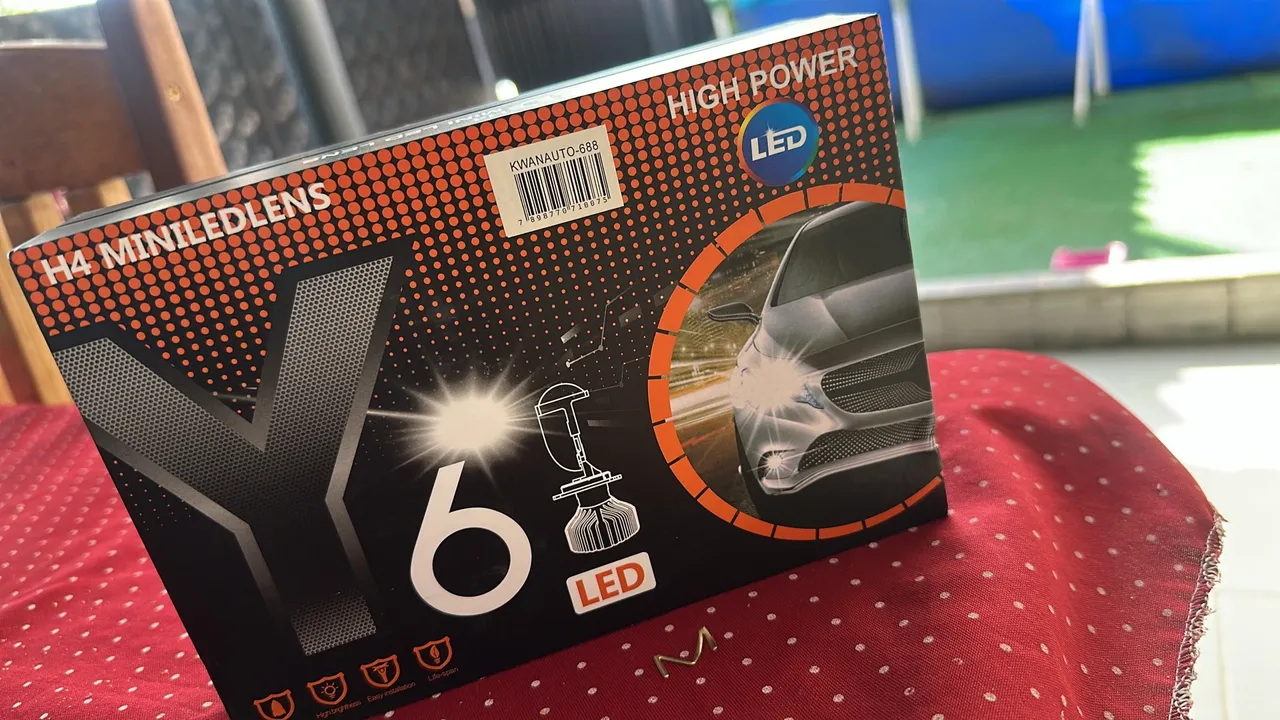 Led H4 mini projetor