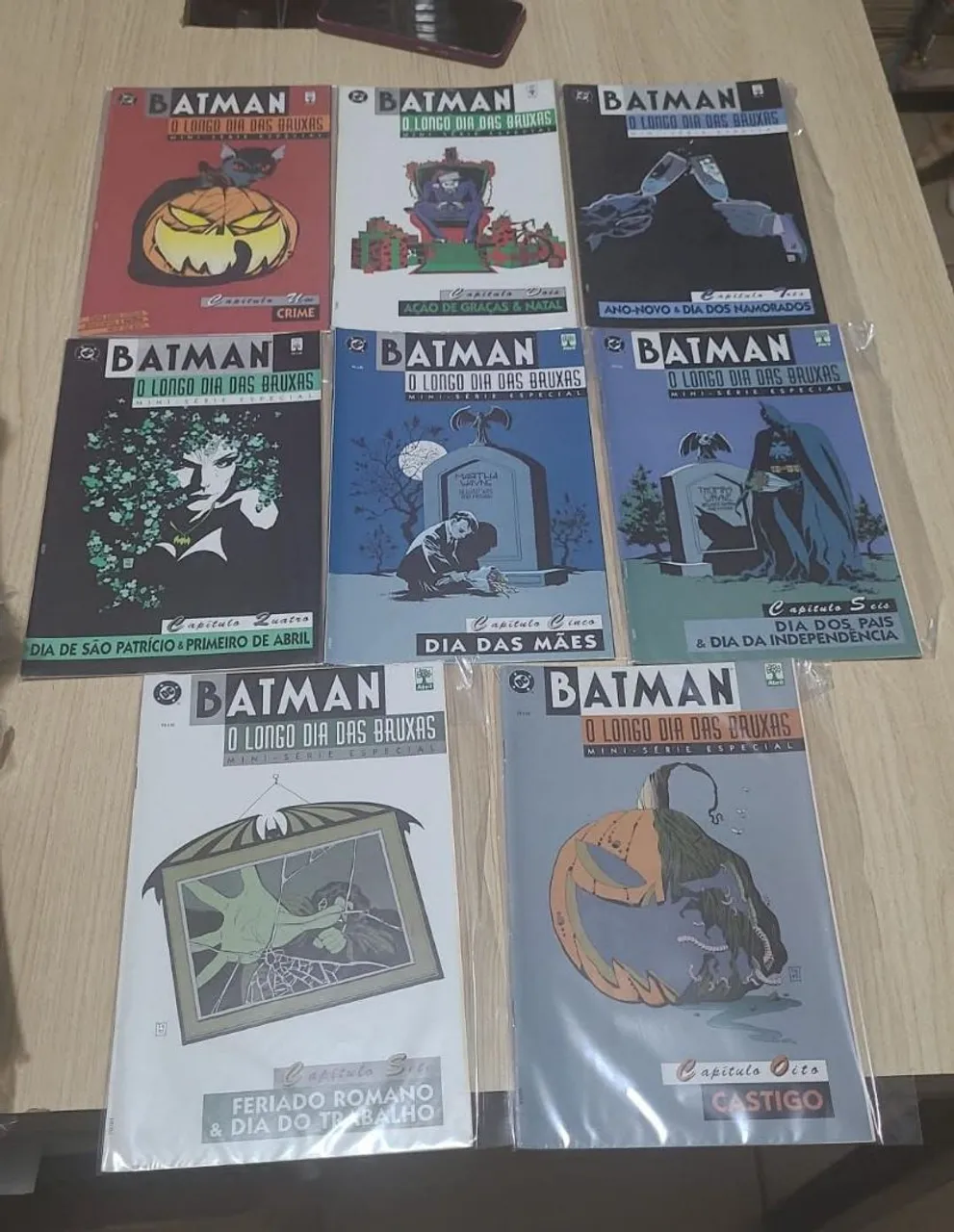 Hq Abril - Batman: O Longo Dia das Bruxas completa