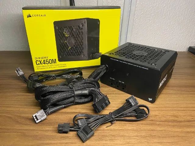 Fonte Corsair CX450M Semi Modular - Foto 4