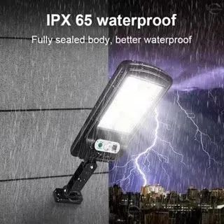 Luminária Solar 30W 6 LEDS Com Sensor de Movimento e Controle - Foto 5