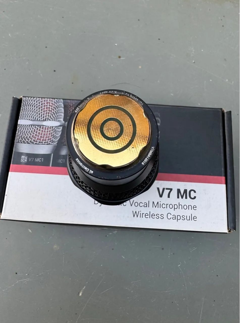 Cápsula v7 Black MC1 sE Electronics - Sistema Shure  - Foto 3